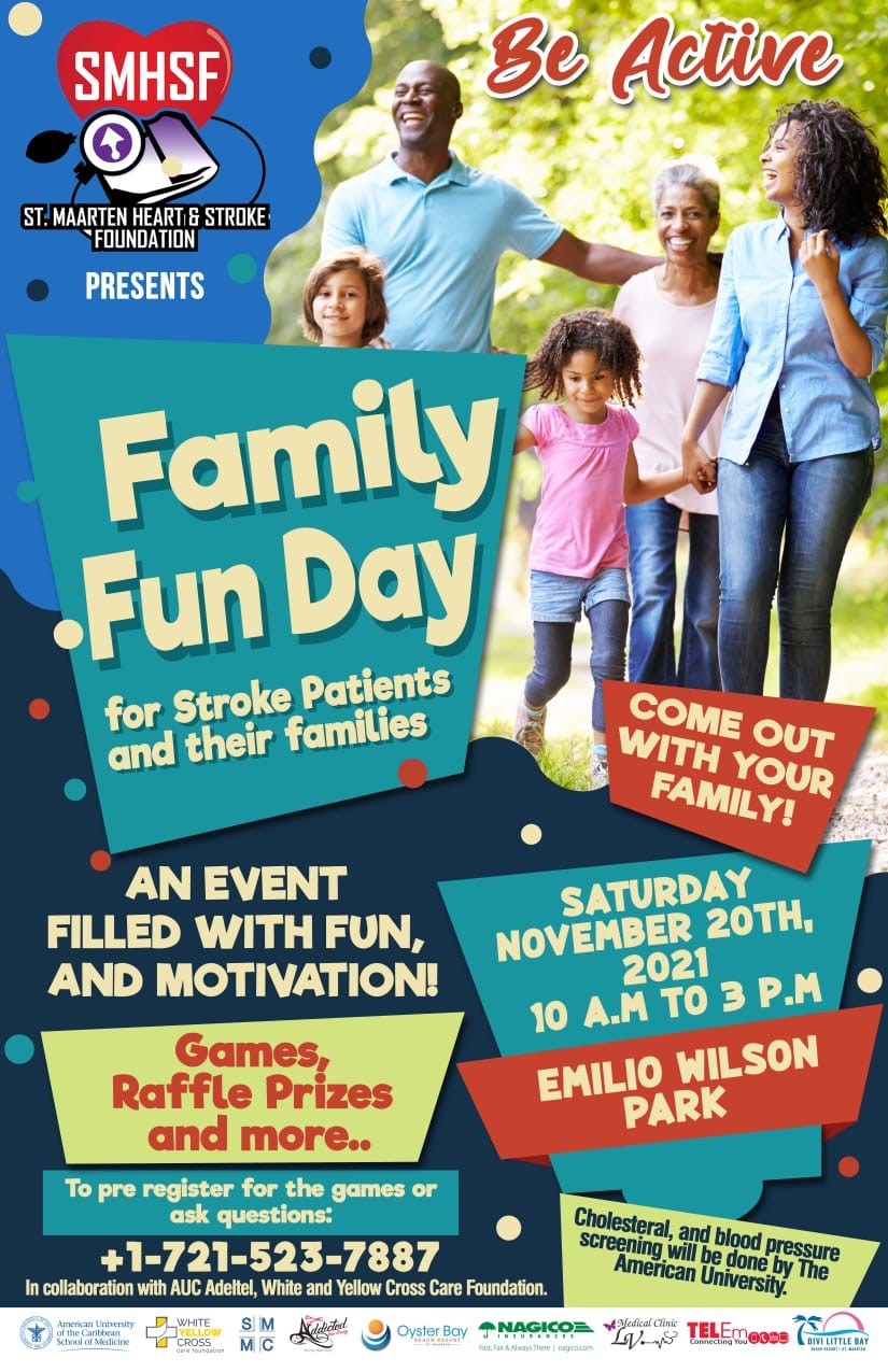 St. Maarten Heart and Stroke Foundation Family Fun Day 2021