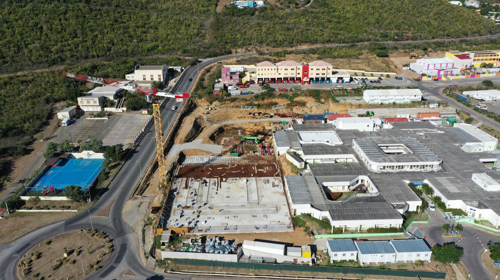 Materials shortage delays next pour of SMGH project