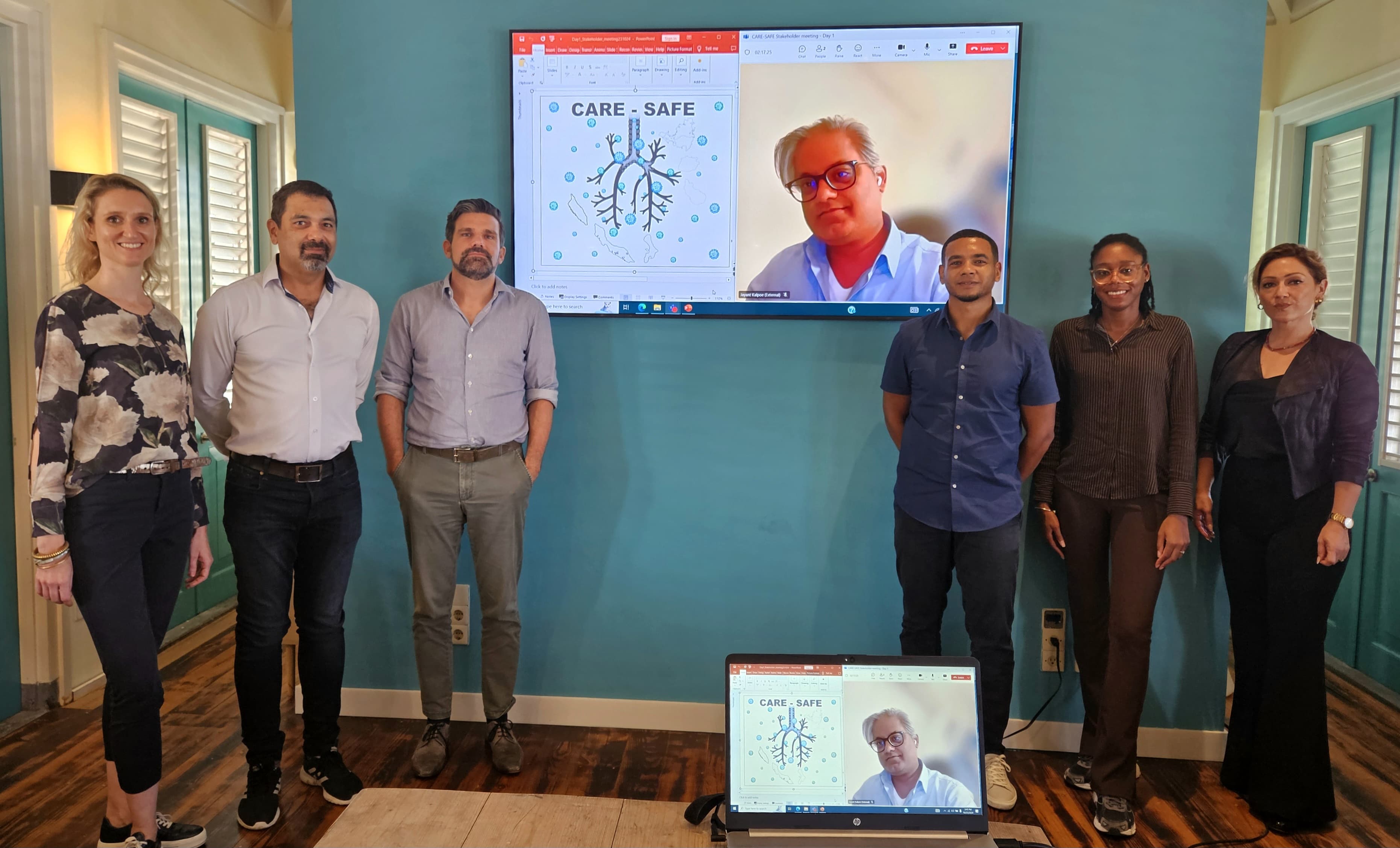 CARE-SAFE Team Presents Respiratory Infection Prevalence Data Across CAS-BES Islands