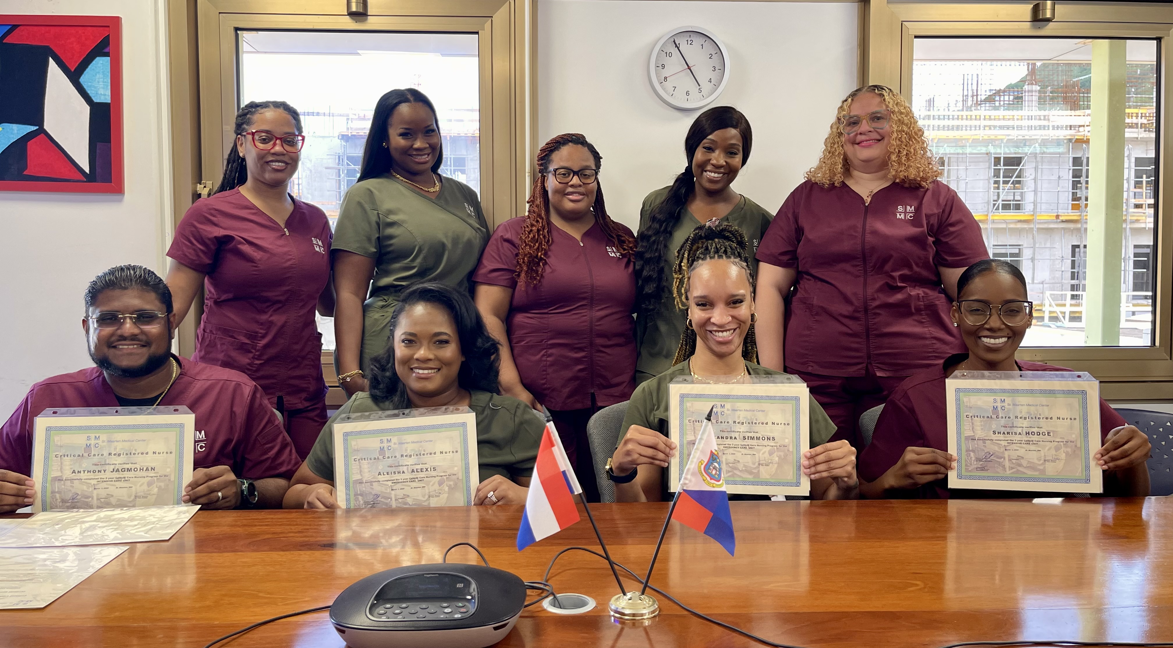 SMMC Celebrates Graduation of Four Critical Care Registered Nurses